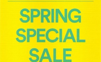 SPRING SPECIAL SALE！！