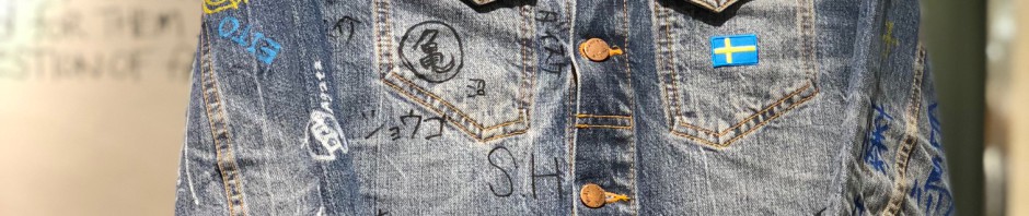 DENIMJACKET　SIGN＆CHARITY